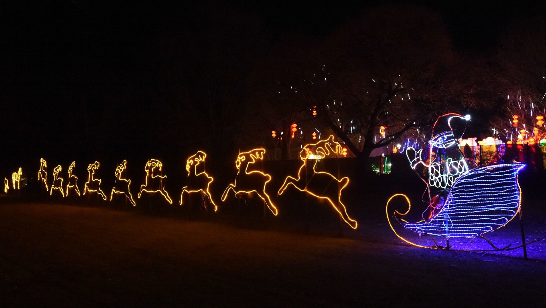Lighting up the night